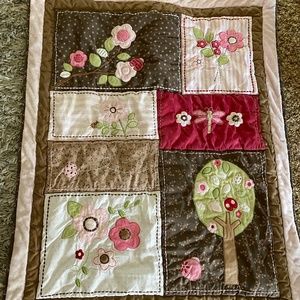 Butterfly and Flowers Quilt